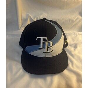 TAMPA BAY RAYS NEW ERA 9FIFTY LOGO Adjustable MLB CAP HAT